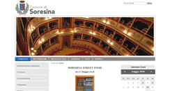 Desktop Screenshot of comune.soresina.cr.it