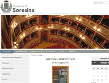 Tablet Screenshot of comune.soresina.cr.it